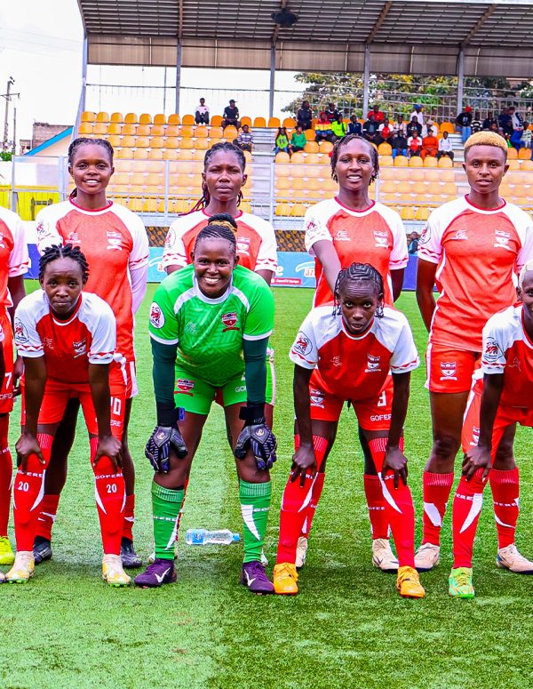 Kayole Starlets Starting XI against Madira Soccer Assassins at Dandora Stadium